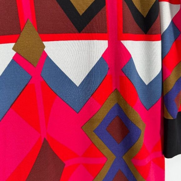 Hale Bob Kairi Jersey Dress in Multicolor | Large - Picture 4 of 5